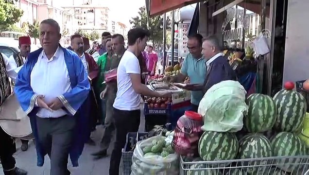 Ahilik Haftası kutlamalarına davul zurnayla davet - KIRŞEHİR