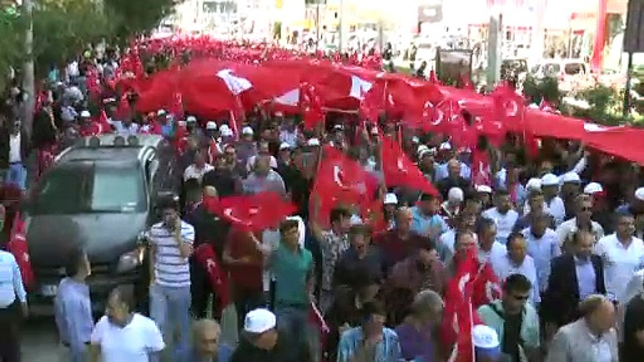 'Teröre lanet kardeşliğe davet' mitingi - VAN