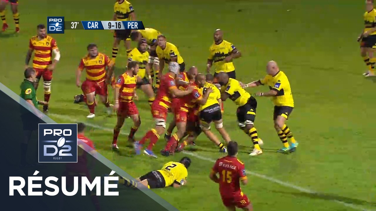 PRO D2 - Résumé Carcassonne-Perpignan: 24-22 - J04- Saison 2019/2020
