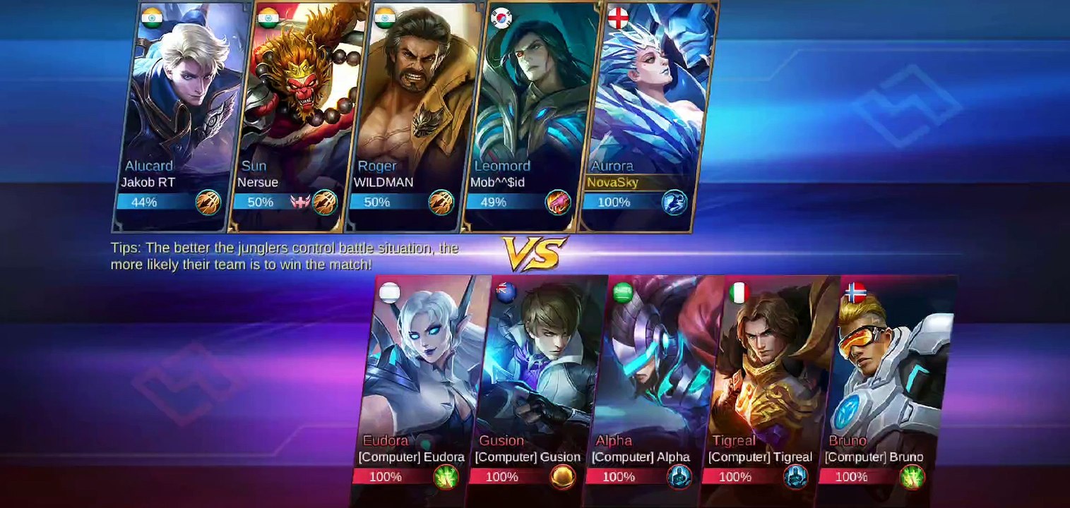 Mobile Legends Bang Bang Aurora Gameplay