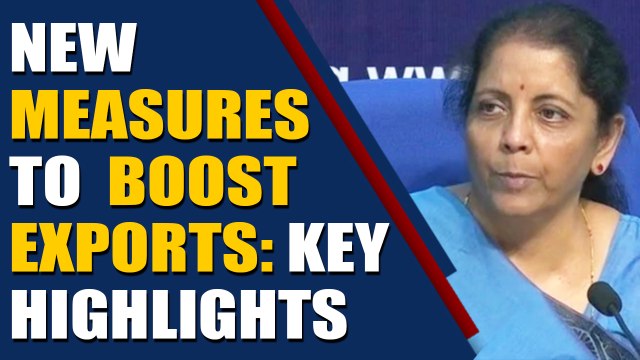 Finance Minister announces measures to boost exports | Oneindia News