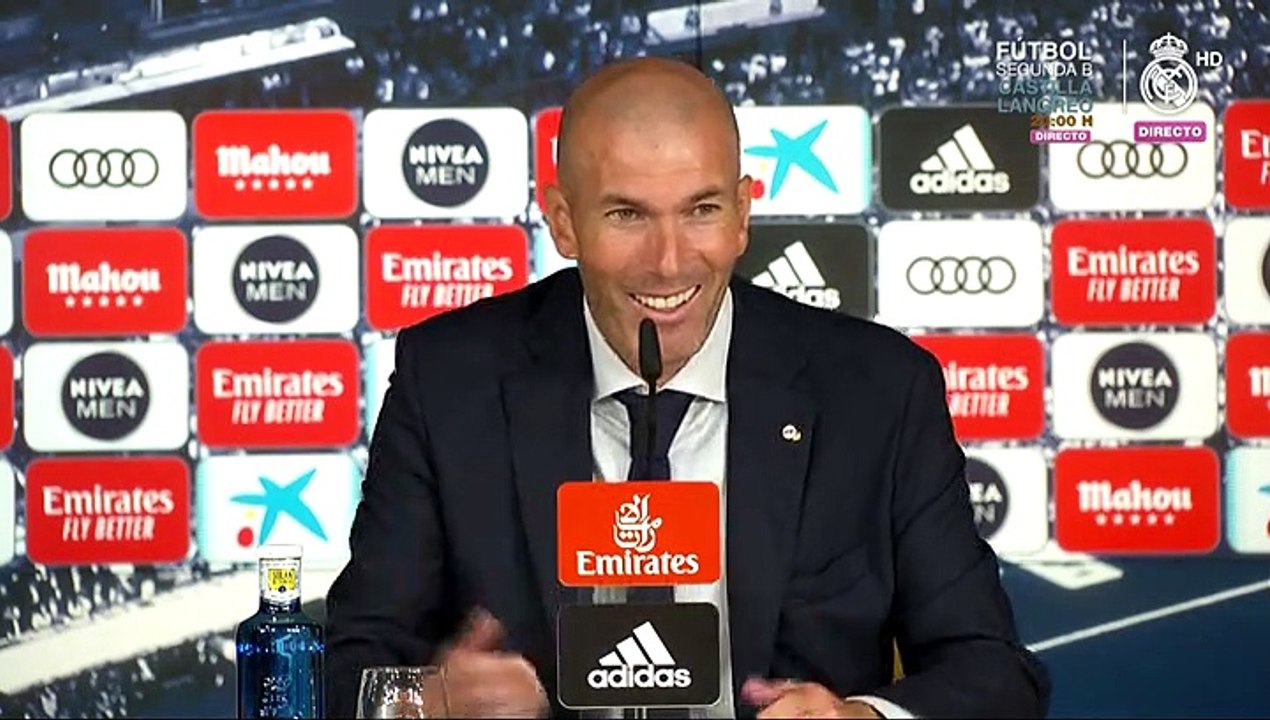 Zidane: "No quiero buscar excusas pero cuando llegan jugadores de las selecciones, sin descanso, es más difícil"