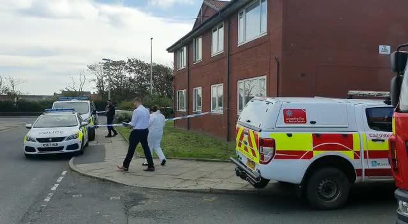 Serious flat fire in Blackpool