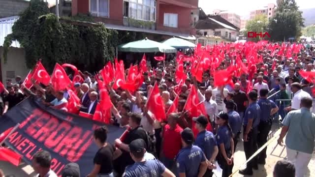 Muş'ta teröre lanet yürüyüşü