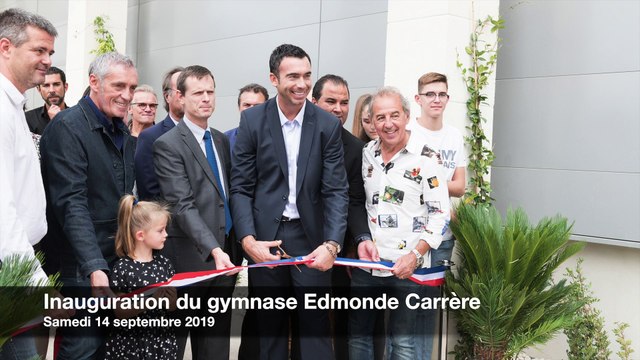 Beaulieu : inauguration du gymnase Edmonde Carrère