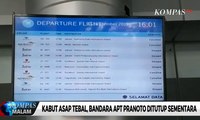 Kabut Asap Tebal, Bandara APT Pranoto Samarinda Ditutup Sementara