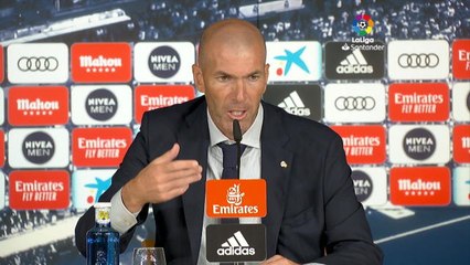 4e j. - Zidane : "Ne pas sortir du match après avoir pris un but"