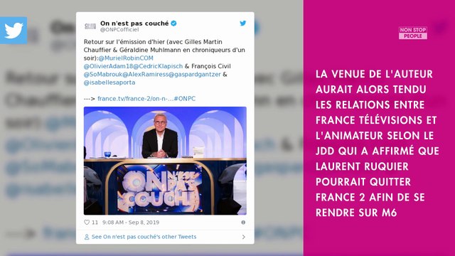 Laurent Ruquier en rupture avec France 2 ? L'animateur très heureux là-bas réagit aux rumeurs