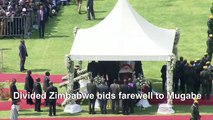 African leaders and relatives bid farewell to Mugabe