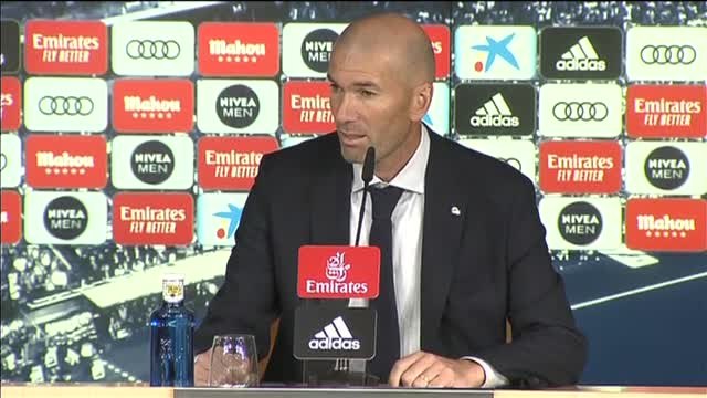 Zidane: Debemos mejorar y trabajamos para eso, paciencia