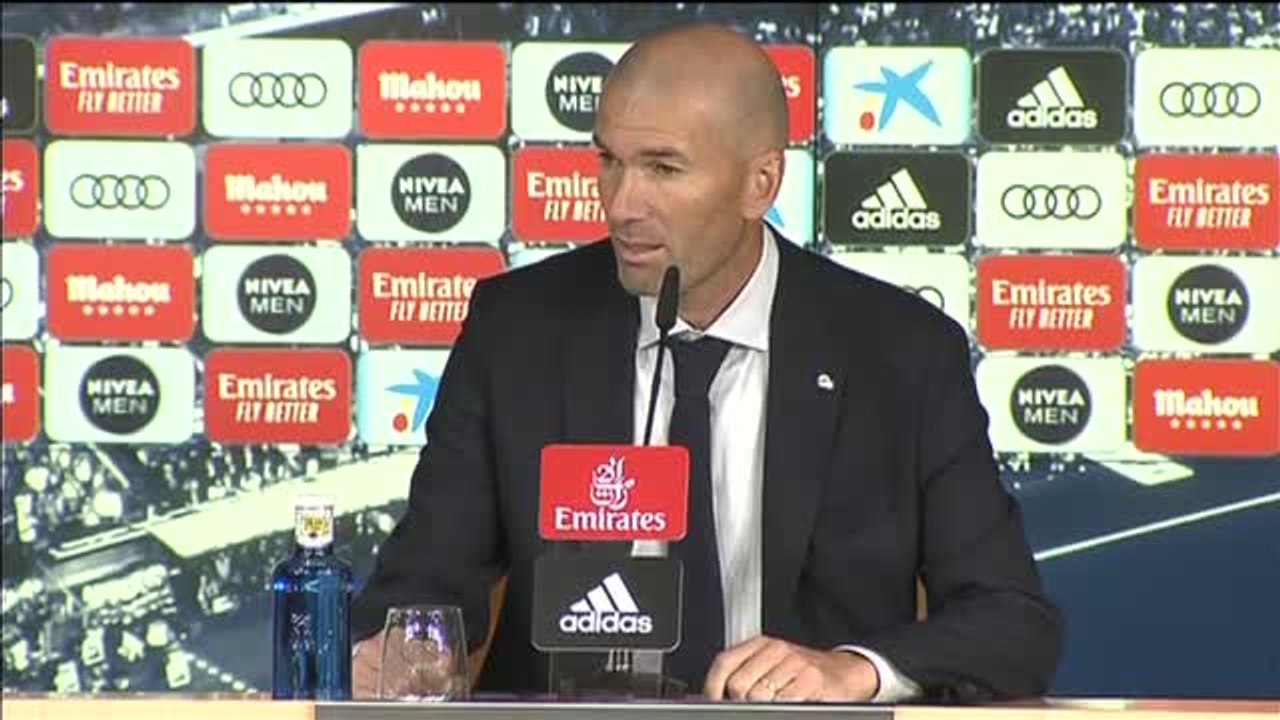Zidane: "Debemos mejorar y trabajamos para eso, paciencia"