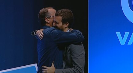Casado apoya las reivindicaciones del PP vasco