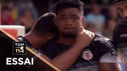 TOP 14 - Essai Iosefa TEKORI (ST) - La Rochelle - Toulouse - J4 - Saison 2019/2020