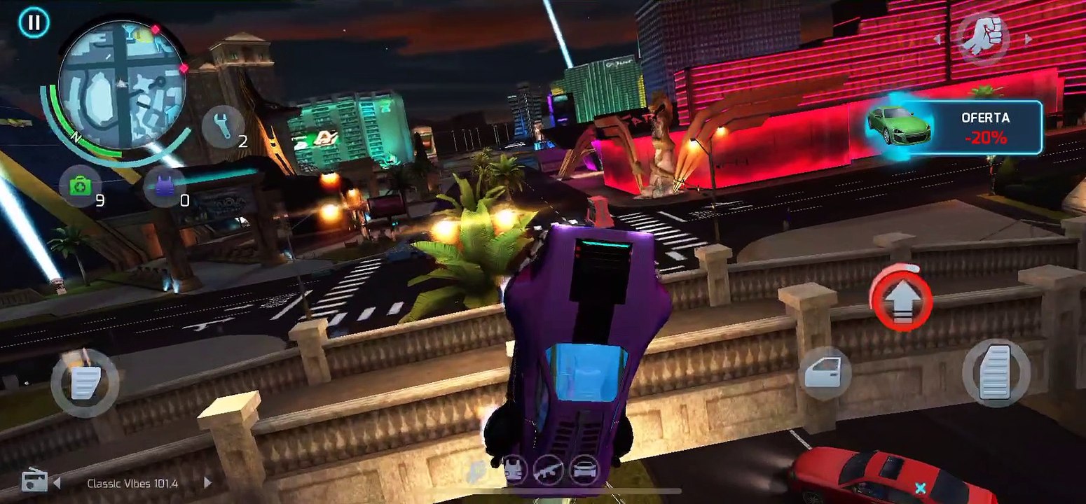 nuevos autos conseguir el desbrozador y aplicaciones en Gangstar Vegas 