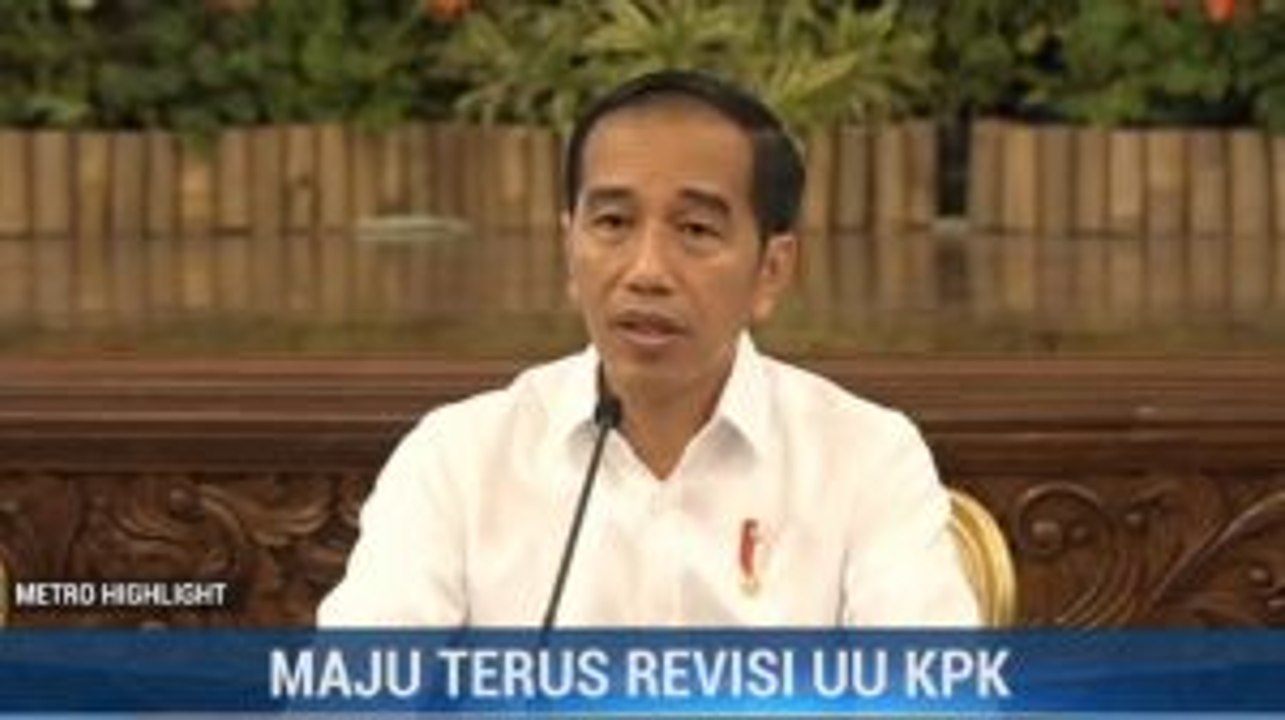 Maju Terus Revisi UU KPK