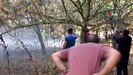 15 Temmuz Şehitler ve Demokrasi Ormanı'nda Yangın