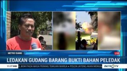 Warga Rasakan Getaran Ledakan Gudang Amunisi Mako Brimob Hingga 200 Meter
