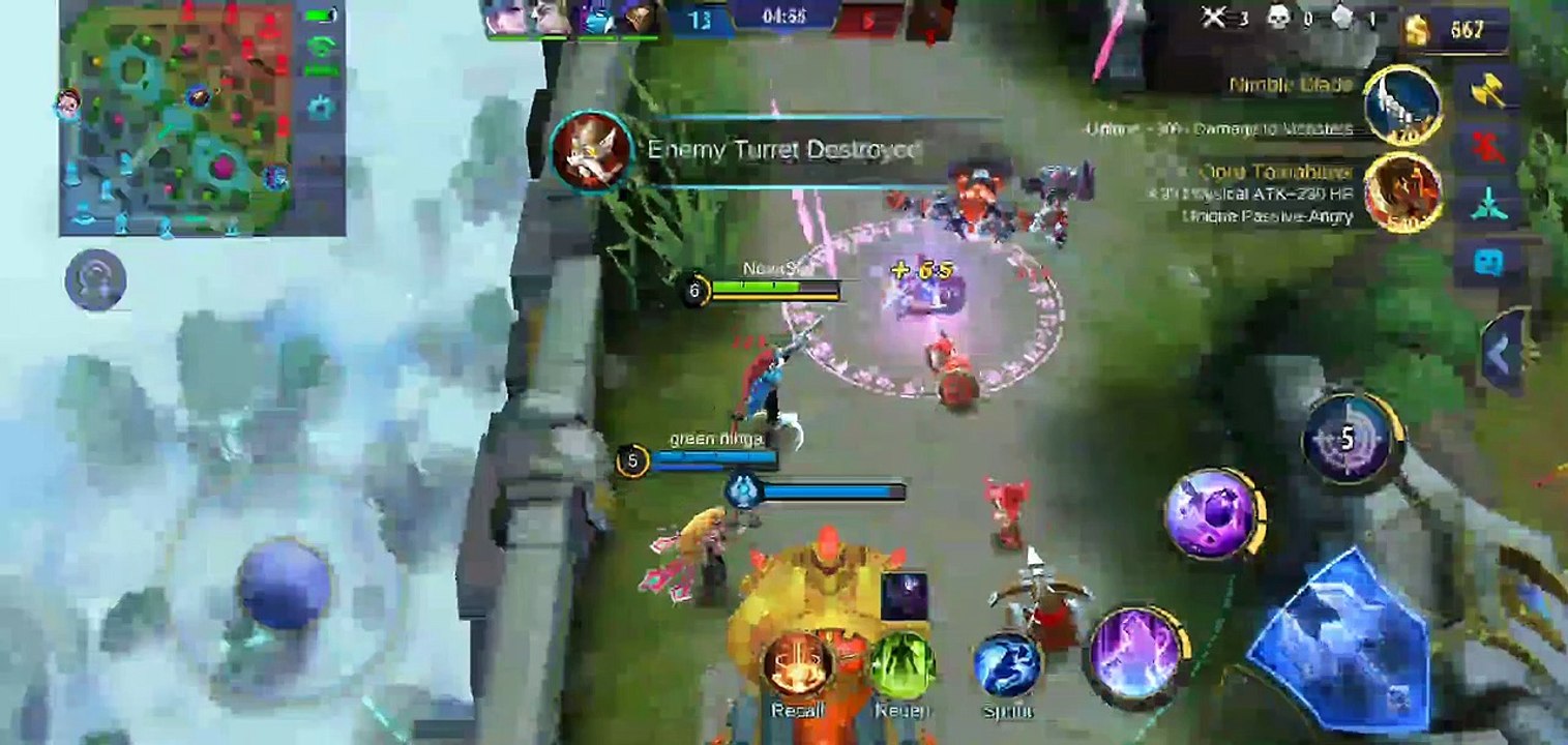 Mobile Legends Bang Bang Lesley Gameplay