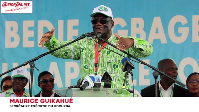 Giga meeting de l’opposition : Maurice Guikahué annonce le prochain rassemblement au stade Félix Houphouët Boigny