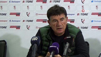 Boluspor - Altay maçının ardından