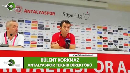 Bülent Korkmaz: "Futbolda böyle şeyler oluyor, doğru bir sarı kart yedim"