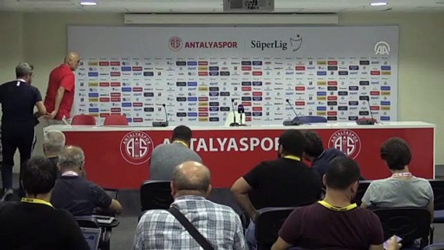 Antalyaspor-İstikbal Mobilya Kayserispor maçının ardından - Hikmet Karaman - ANTALYA