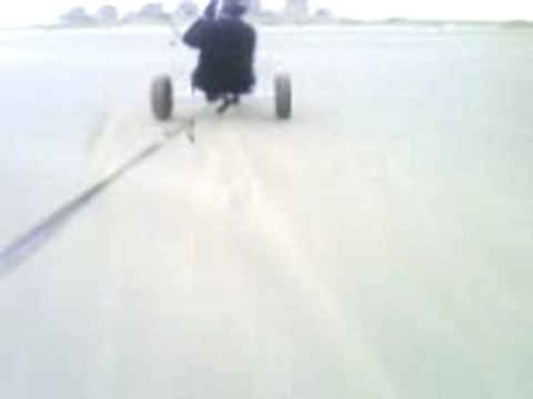 kite buggy en tandem