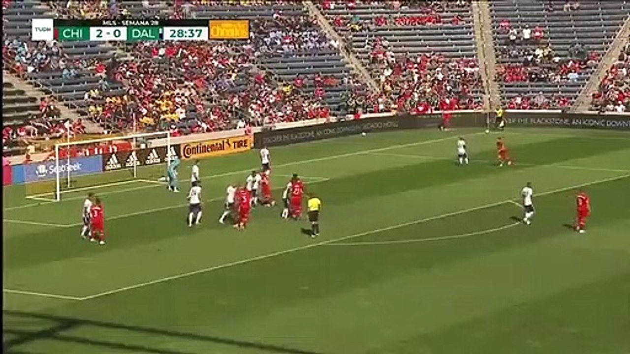 Chicago Fire 3 - 0 FC Dallas Sapong goal 14.09.2019 USA MLS