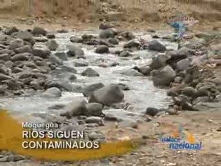RÍOS SIGUEN CONTAMINADOS - MOQUEGUA