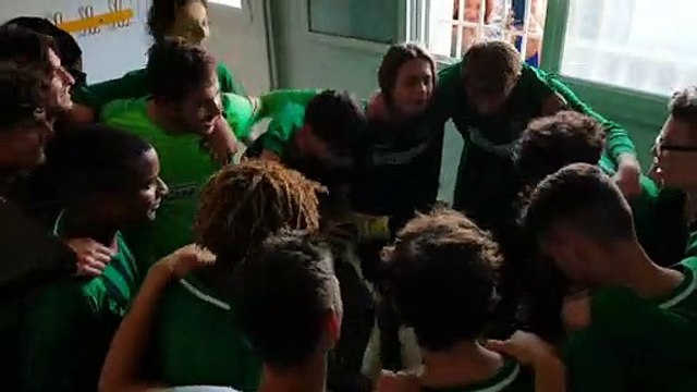 Cri de victoire après la victoire contre Saint Aubin en bray en Coupe de l'Oise 7 à 6 au tir au but après un score nul 2 à 2 le 14 septembre 2019