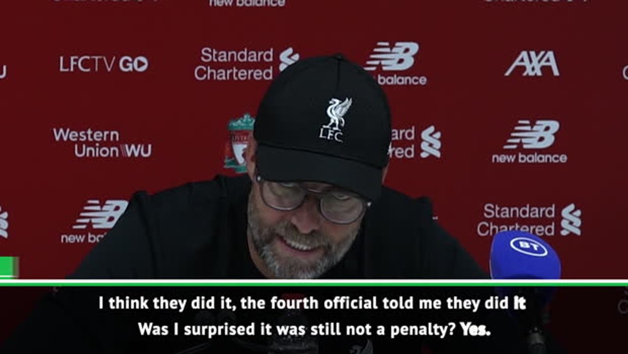 We don't need VAR for all decisions - Klopp