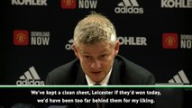 United back on track after win over Leicester - Solskjaer