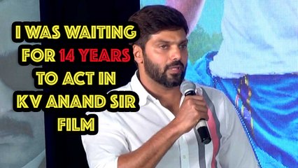 ACTOR ARYA| : KV ANAND சார் கிட்ட 14 வருஷத்துக்கு முன்னாடி chance கேட்டேன்|  FILMIBEAT TAMIL