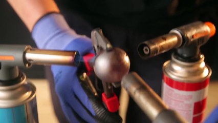 1000 DEGREE METAL BALL VS Nutella _ 7 Experiments and Tests