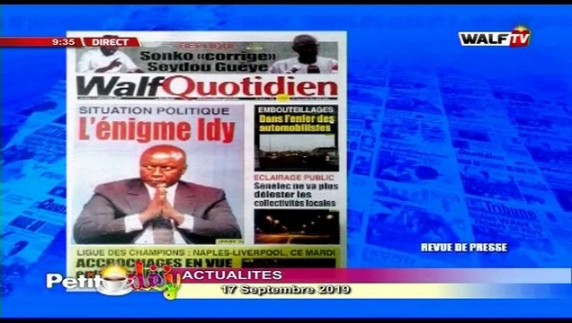 Actualité (avec Alioune Sow) - Petit Déj