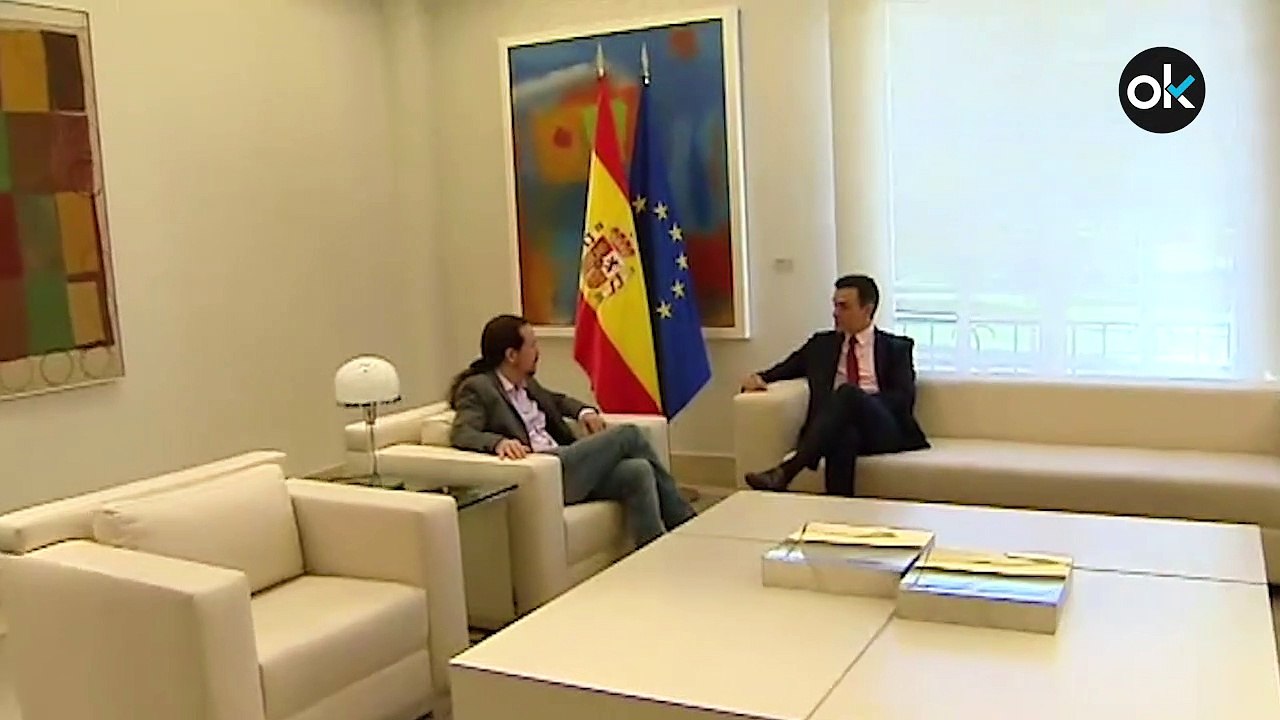 Iglesias comunica a Sánchez que se abstendrá en su investidura sin un Gobierno de coalición
