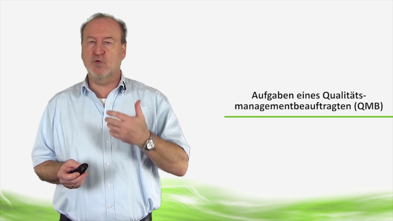 Was sind die Aufgaben eines QMB oder Qualitätsmanagementbeauftragten?
