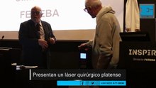 Presentan un láser quirúrgico platense