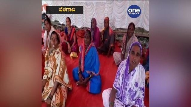 ಡಿಸಿಎಂ ಸವದಿ ಕ್ಷೇತ್ರದಲ್ಲಿ ನೆರೆ ಸಂತ್ರಸ್ತರ ಪ್ರತಿಭಟನೆ