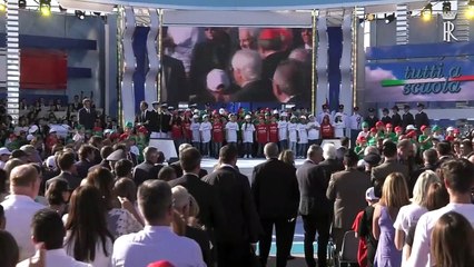 L'Aquila - Mattarella all'inaugurazione dell'anno scolastico 20192020 (16.09.19)