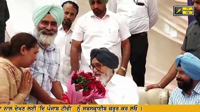 ਪ੍ਰਕਾਸ਼ ਸਿੰਘ ਬਾਦਲ ਦਾ ਭਗਵੰਤ ਮਾਨ ਨੂੰ ਜਵਾਬ Parkash Singh Badal reply to Bhagwant Mann