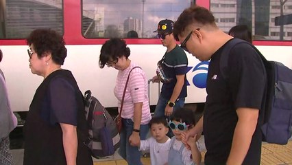 서울역 북새통...짧은 연휴 속 귀경객 몰려 / YTN