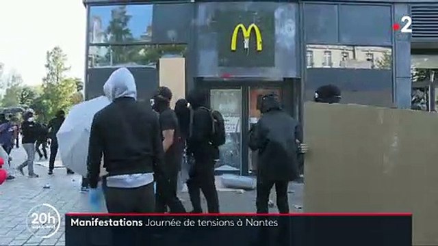 Gilets jaunes : Voici résumés en 60 secondes les incidents qui se sont produits hier à Nantes et les affrontements entre les forces de l'ordre et les manifestants