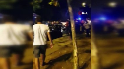 Sarıyer’de seyyar satıcılar ile zabıtalar birbirine girdi