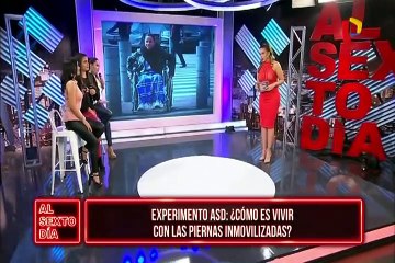 Experimento ASD: ¿Cómo es vivir con las piernas inmovilizadas?