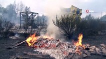 Antalya'da Ormanlık Alanda Çıkan Yangın Korkuttu
