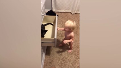 Funny Baby Playing With Baby Animals - Funny Fails Baby Video