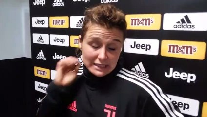 Juventus Woman Empoli, Girelli in mixed zone