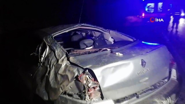 Akseki- Manavgat yolunda kaza: 1 ölü, 1 yaralı