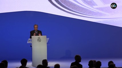 Florentino dedica un minuto de silencio por la hija de Luis Enrique